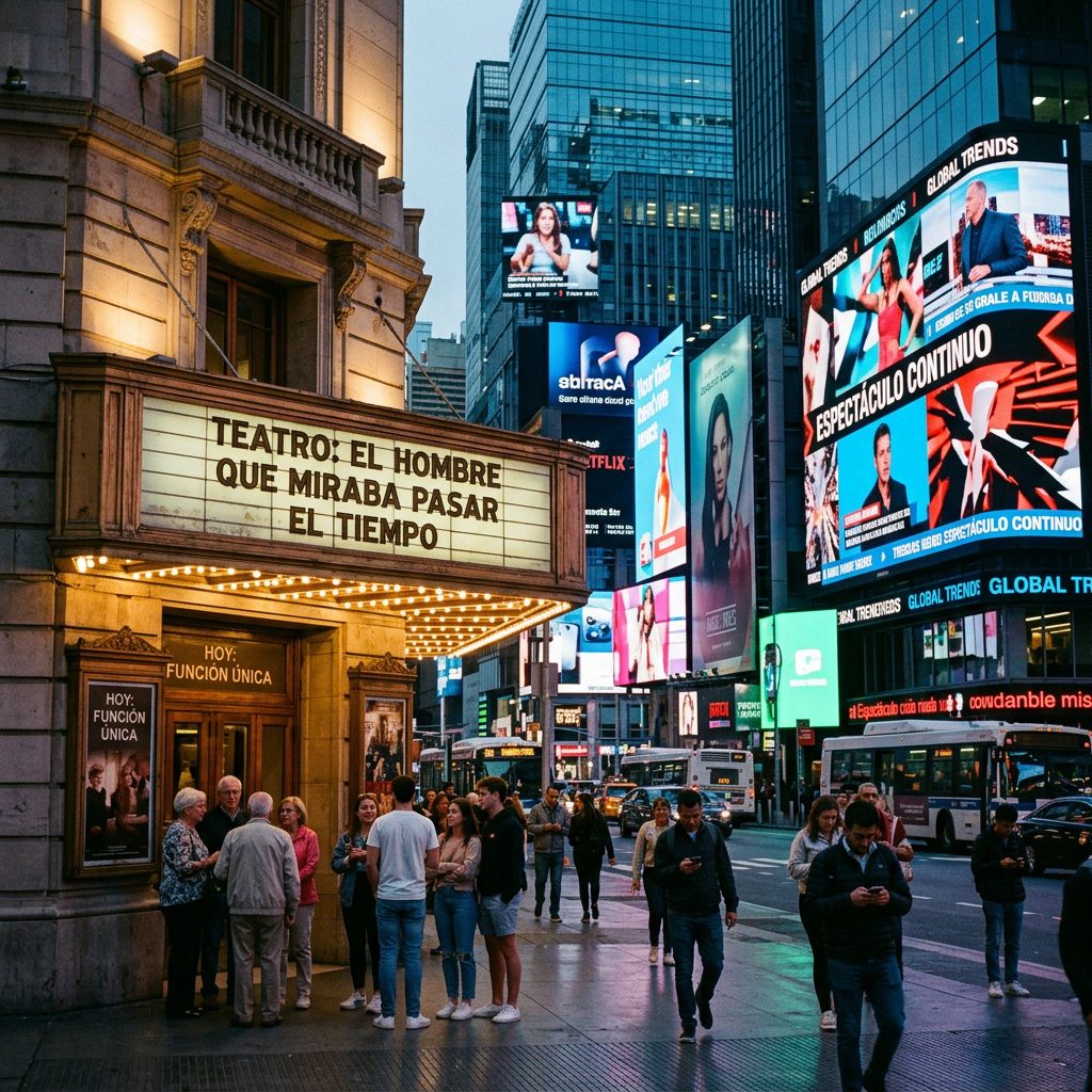 El teatro delante de la sociedad del espectáculo como espejo global y del políticamente&nbsp;correcto