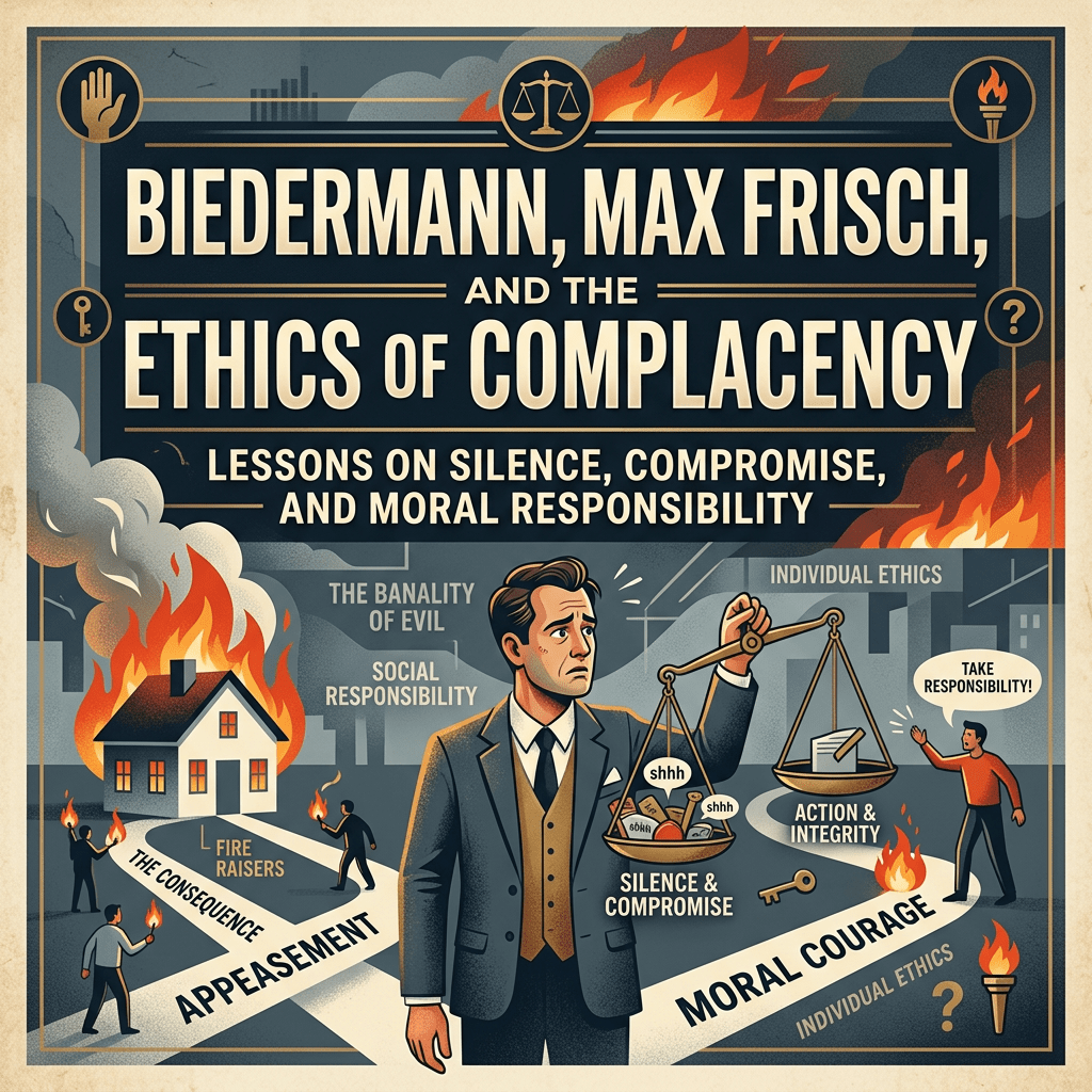 Add full title about Biedermann and ethics