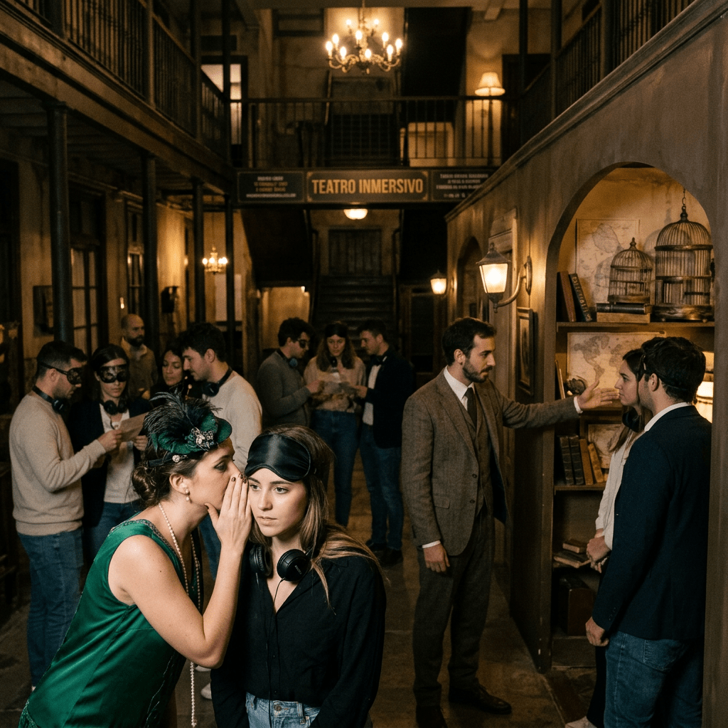 El teatro inmersivo como tendencia de consumo.